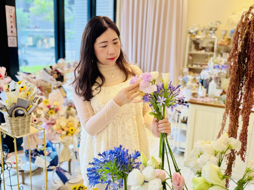7年級闆娘微創鳳凰貸款助攻創業夢!打造永康人氣花藝店