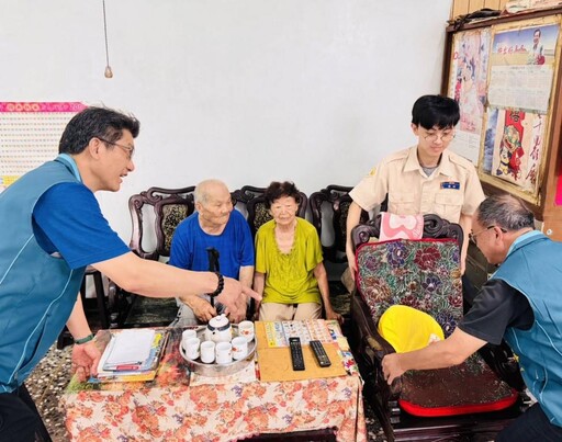 苗栗榮服處績優替代役男落實社福照顧澤及榮民眷