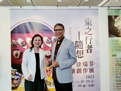 2025臺灣工藝季 「東之行者-隨想」徐瑞芬瓷繪創作展竹美館展出41件組