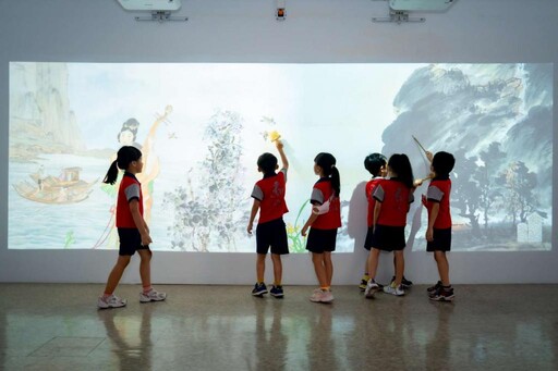 親子共創美感趣 「墨彩奇幻樂園」水墨、膠彩典藏展竹市241空間開催