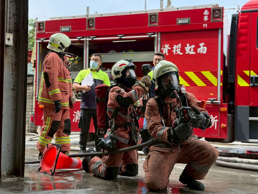 提升救災安全係數強化應變能力 竹市百名消防員參與裝備操作評核