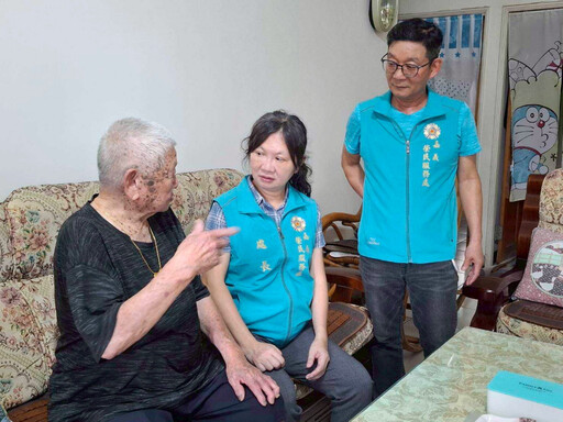 百歲榮民駱伯伯紀壽 嘉義榮服處齊慶生