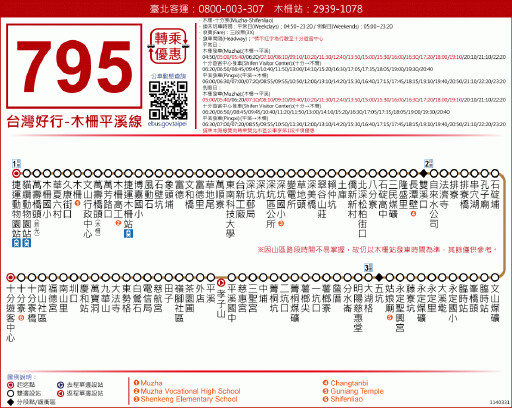 放暑假囉!搭台灣好行795「木柵平溪線」輕鬆出遊