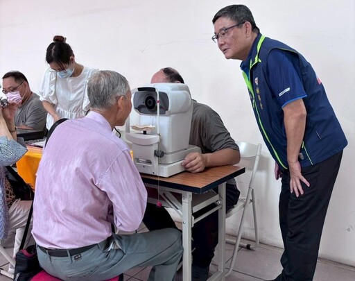 金門榮服處關懷榮民視力健康 視光學配鏡服務貼心受肯定
