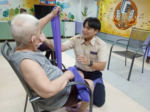 佳里榮家替代役男引樂齡運動風潮 帶領長者活力動起來