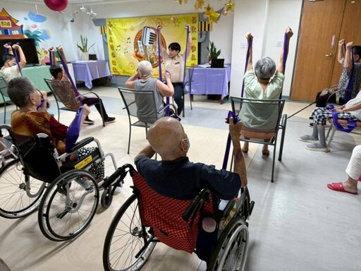 佳里榮家替代役男引樂齡運動風潮 帶領長者活力動起來