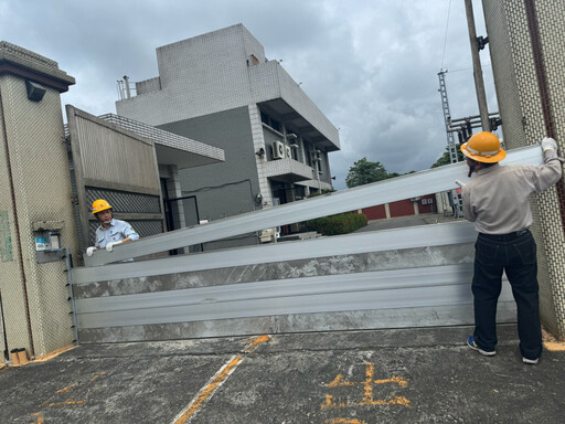 丹娜絲颱逼近!台電新營區處:全力戒備