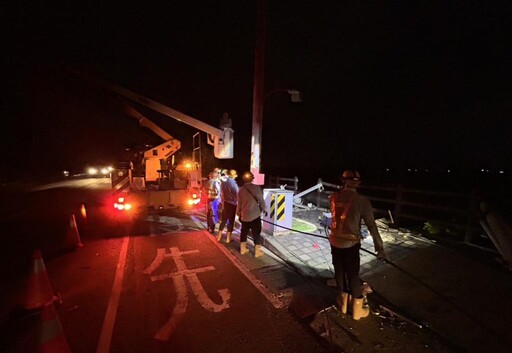台電新營動員10縣市搶修 電力修復不停歇
