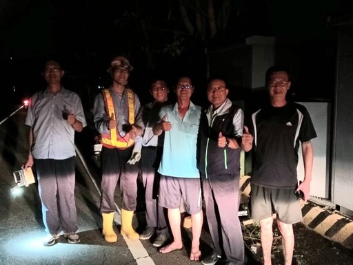 大台南復電率達96.5％ 台電拼最後1.04萬戶復電
