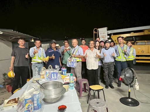 搶修一步一腳印點亮臺南燈火 台電拼最後4.7千戶復電