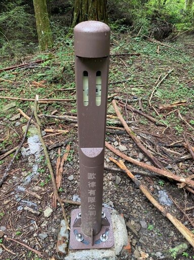 支持林保署新竹分署永續山林管理 善心企業捐贈雙向人流計數器