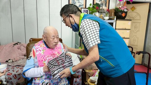 臺東榮服處與慶福基金會關懷榮民遺眷 愛心送溫情