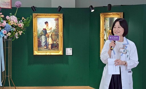 奇美醫「奇美暖心角」啟用 讓醫院一隅看見藝術空間有了溫度