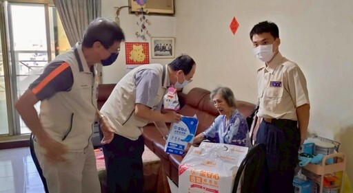 臺南榮服處攜手雪中送炭關懷協會送愛 關懷榮民眷