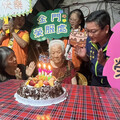 103歲榮民李阿嬤紀壽 金門榮服處歡欣慶生