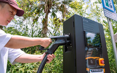 西拉雅風景區新增電動車快充樁 8 月起營運