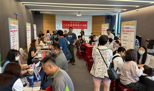 職場新契機、求職好時機 桃竹苗分署8月推出8場徵才提供近萬職缺