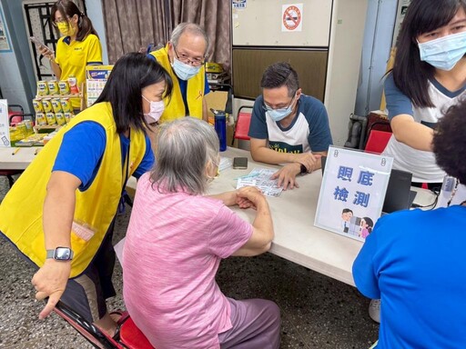 東光社區×新樓醫辦樂活人生健康篩檢 風雨無阻守護健康