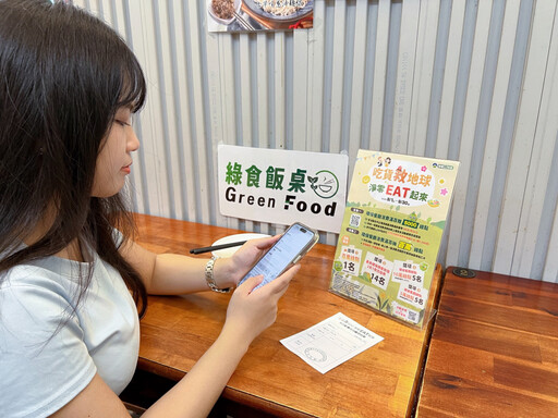 揪您今夏吃環保餐廳 滿百送點數抽住宿券與百萬綠點