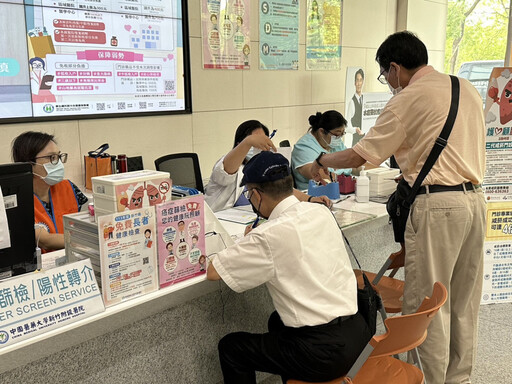 中醫大新竹附醫攜手竹縣府社會處 免費長者健康檢查自8/18至9/26日