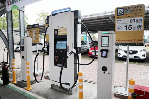 南市充電樁建置預計年底達1千槍 黃偉哲：期37區均有充電樁