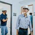 新北市副市長視察板橋江翠重劃區社宅 130戶最快年底完工