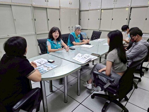 嘉義榮服處拜會衛生社會民政3局處 落實輔導會安心御老跨域合作
