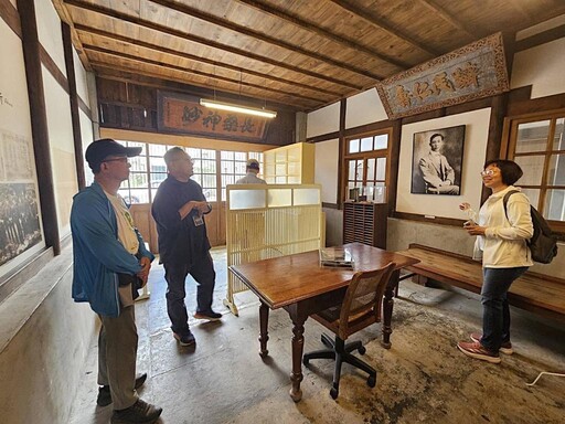 青年深化體驗地方歷史脈動 見學新港文化基地