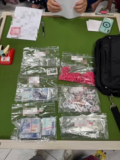燕巢破獲非法賭場 雄警一舉逮捕32人查扣11萬元賭資