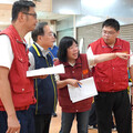 新北市社會局攜手消防局開設「防災社區工作坊」於瑞芳龍潭里進行防災演練