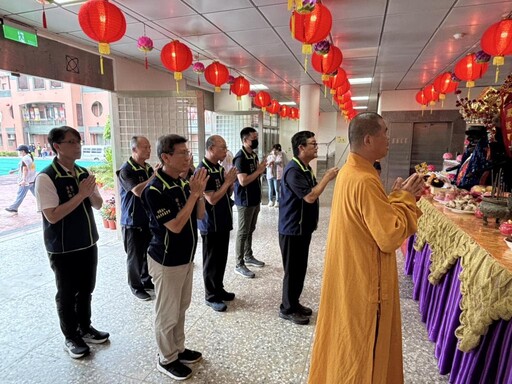 金門榮服處團隊參拜祭祀兩岸和平消災祈福超薦水陸大法會