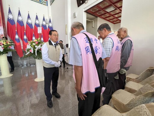 輔導會南部地區中元節祭悼歷年在臺亡故榮民緬懷貢獻