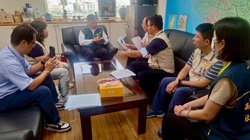臺南榮服處拜會市府 攜手推動輔導會安心御老平臺