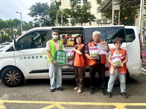 募逾2千公斤普渡白米 台電捐贈台南弱勢家庭慈善機構