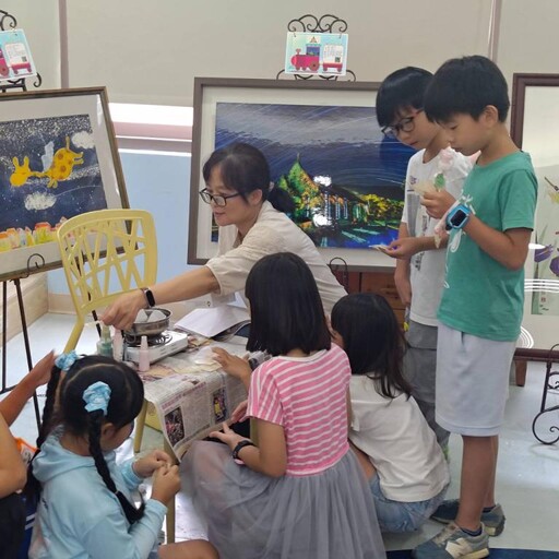 藝術進駐校園、美學從小扎根 2025新竹市行動藝術館巡迴展盛大開幕