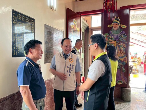 臺南榮服處辦飛將軍廟秋祭 紀念捨身取義詹興民烈士