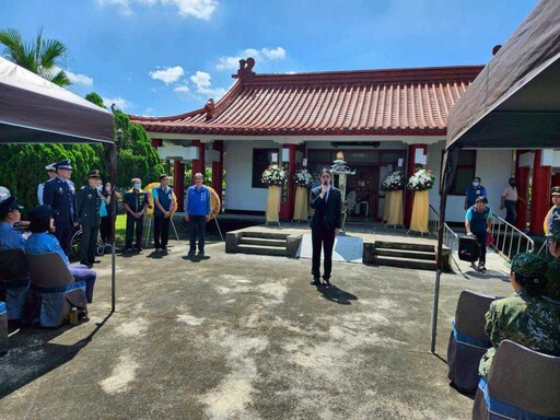 屏東榮家舉行秋祭典禮 緬懷先賢表敬思
