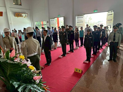 嘉義榮服處參加秋祭國殤祭祀 緬懷先賢先烈