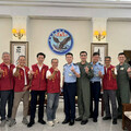 屏東市金同會拜會空軍六聯隊！楊恭淼：感謝長期對金門協助