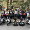 響應交通安全月 南市警五分局辦親子闖關 小小警察學安全知識