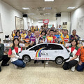 獅子會300E1區王程信聯合4會捐贈家扶兒童扶幼彩虹專車