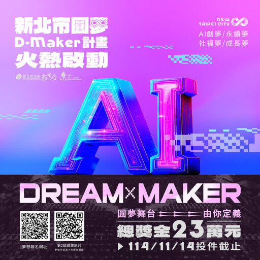 新北市高中生專屬圓夢計畫升級 首增AI類別 打造創新行動力