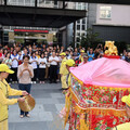 白沙屯媽祖粉紅超跑 首度停駕南投縣府