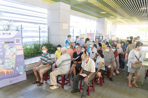 提升防護力 竹市流感新冠疫苗首波開打