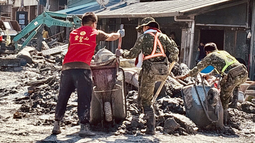 眾志成城重建花蓮 靈鷲山佛教教團接力祈福守護光復鄉點亮希望