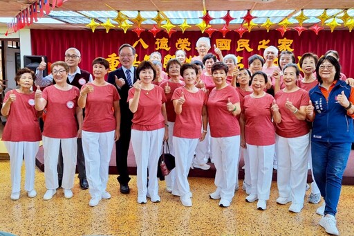 慶祝重陽暨榮民節 八德榮家表揚榮民楷模、熱心公益住民及樂齡活力獎