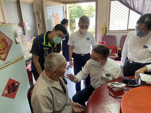 金門榮服處感謝慈濟跨海傳愛 攜手守護榮民長輩健康