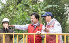 鳳凰颱風來襲 邱臣遠代理市長視察防颱整備並召開會議嚴陣以待