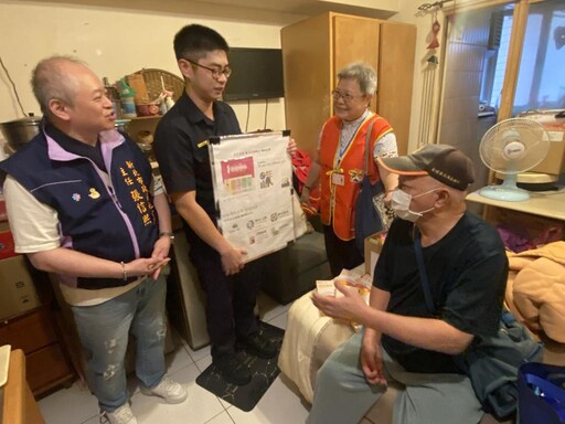 新北社福警政聯手到宅防詐宣導 守護長者遠離詐騙