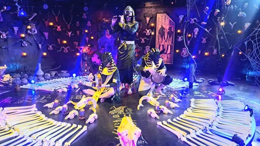 十鼓文創全新奇幻場景!獸骨祭壇創意沉浸劇場首亮相!開啟魔法探險之旅